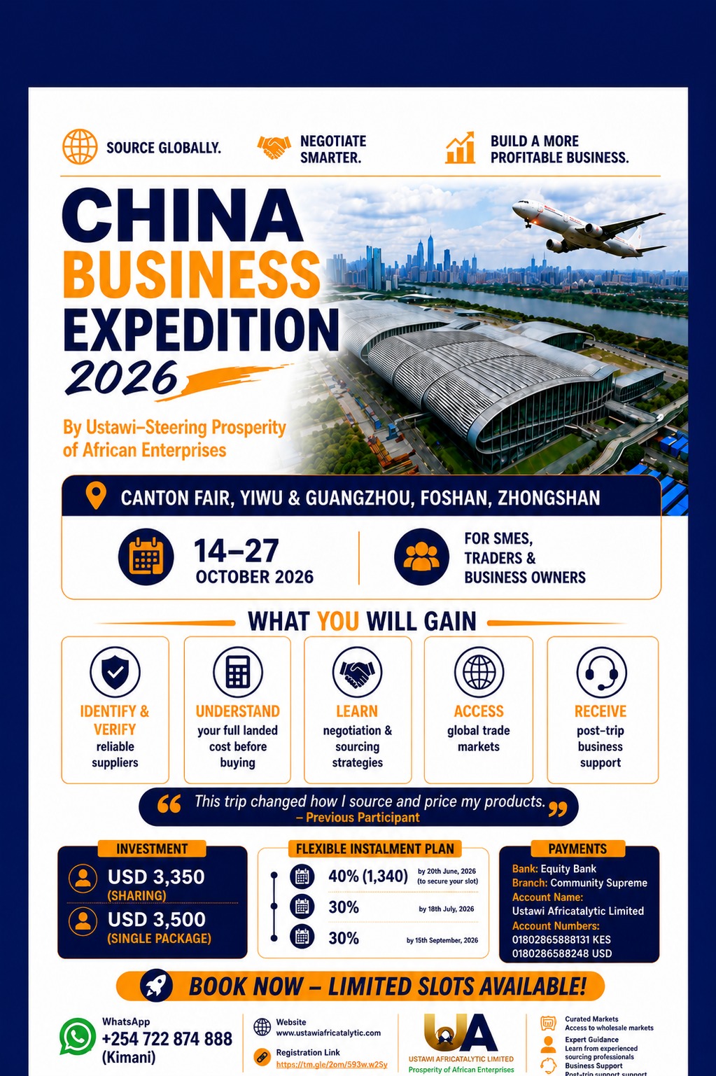 China Business Expedition 2026 Poster
